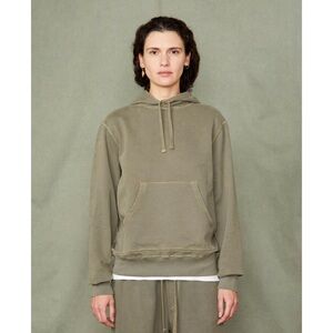 Daily Classics Officine Générale The Hoodie Sweatshirt in Olive Size XXL